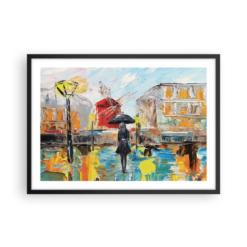Poszter fehér keretben - Párizsi legendák - 70x50 cm