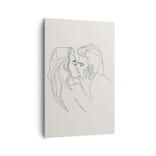 Vászonkép - Összegabalyodva az érzésben - 80x120 cm