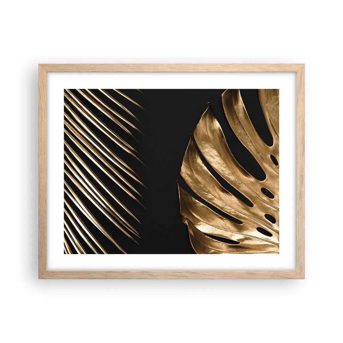 Poszter világos tölgy keretben - Más és ugyanolyan drága - 50x40 cm