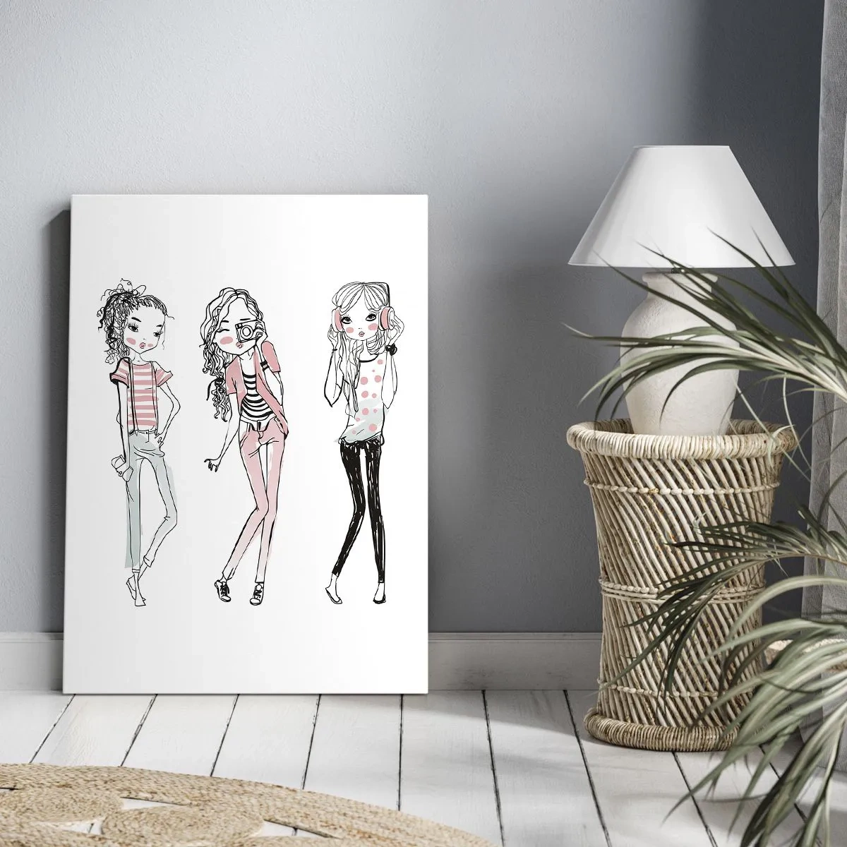 Vászonkép - Lesz, jó móka lesz - 45x80 cm