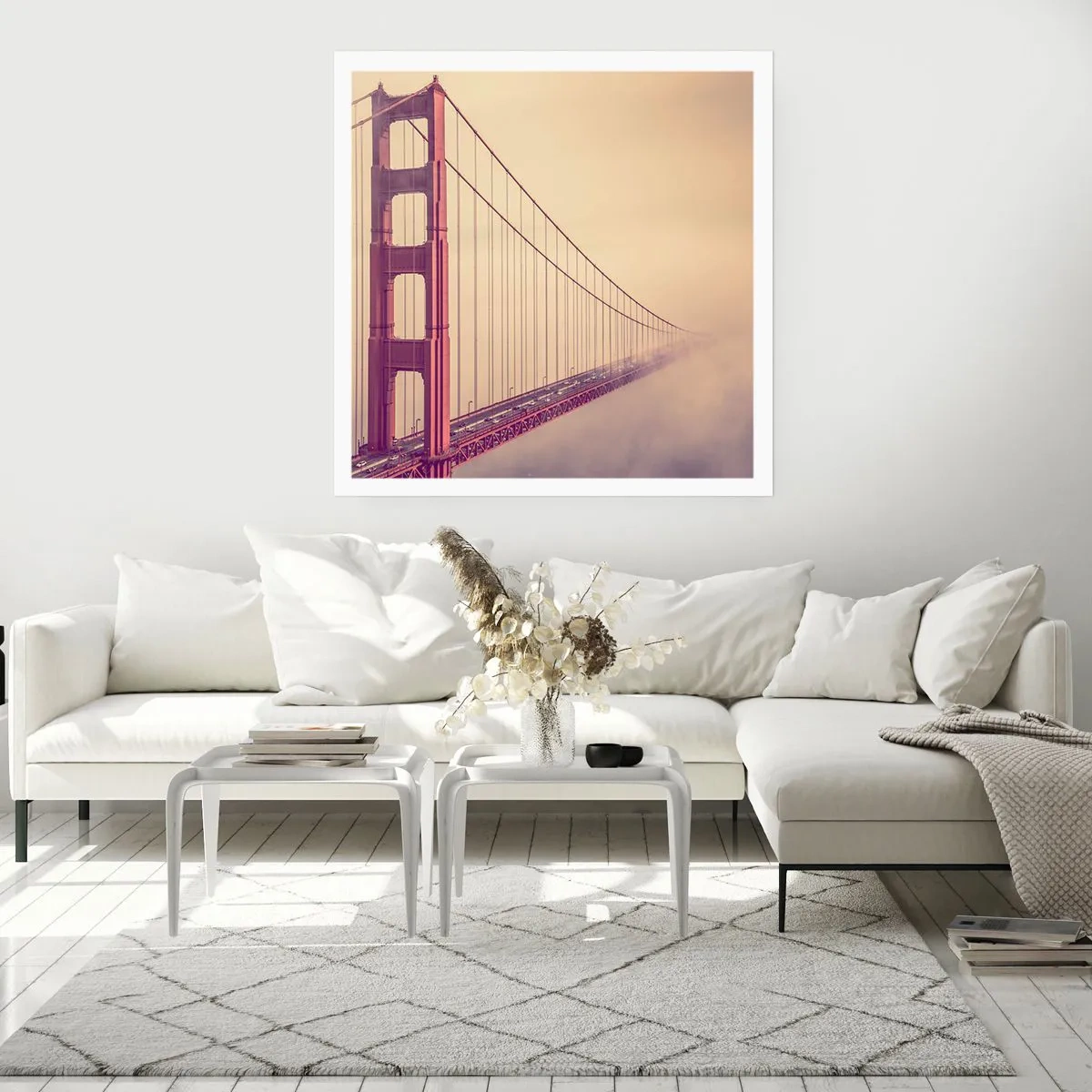 Poszter - Ég és föld között - 50x50 cm