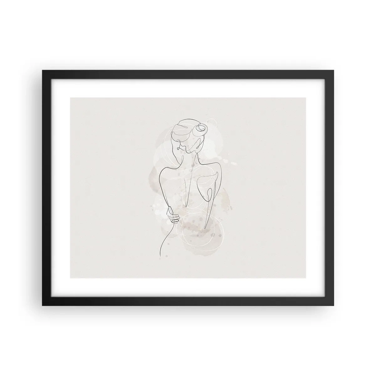 Poszter fehér keretben - Mint egy érzékeny hangszer - 50x40 cm