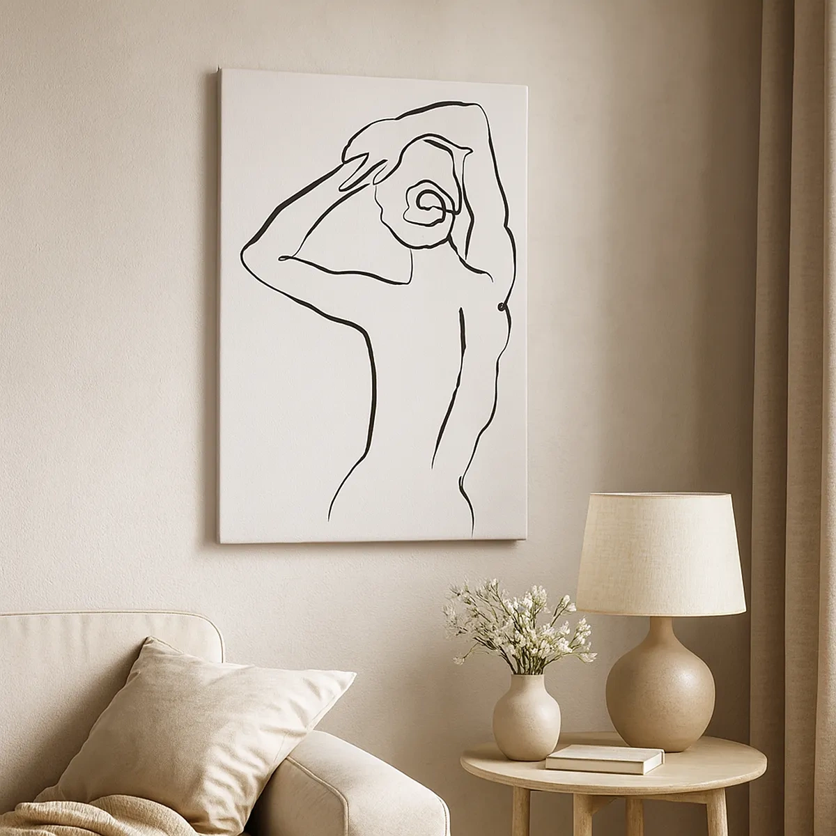 Vászonkép - Reggeli cselekvés - 50x70 cm