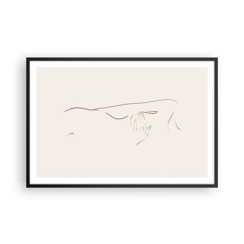 Poszter fehér keretben - A vágy alakja - 91x61 cm