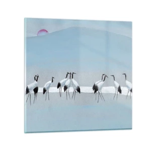 Üveg kép - Egy forró nap után - 60x60 cm