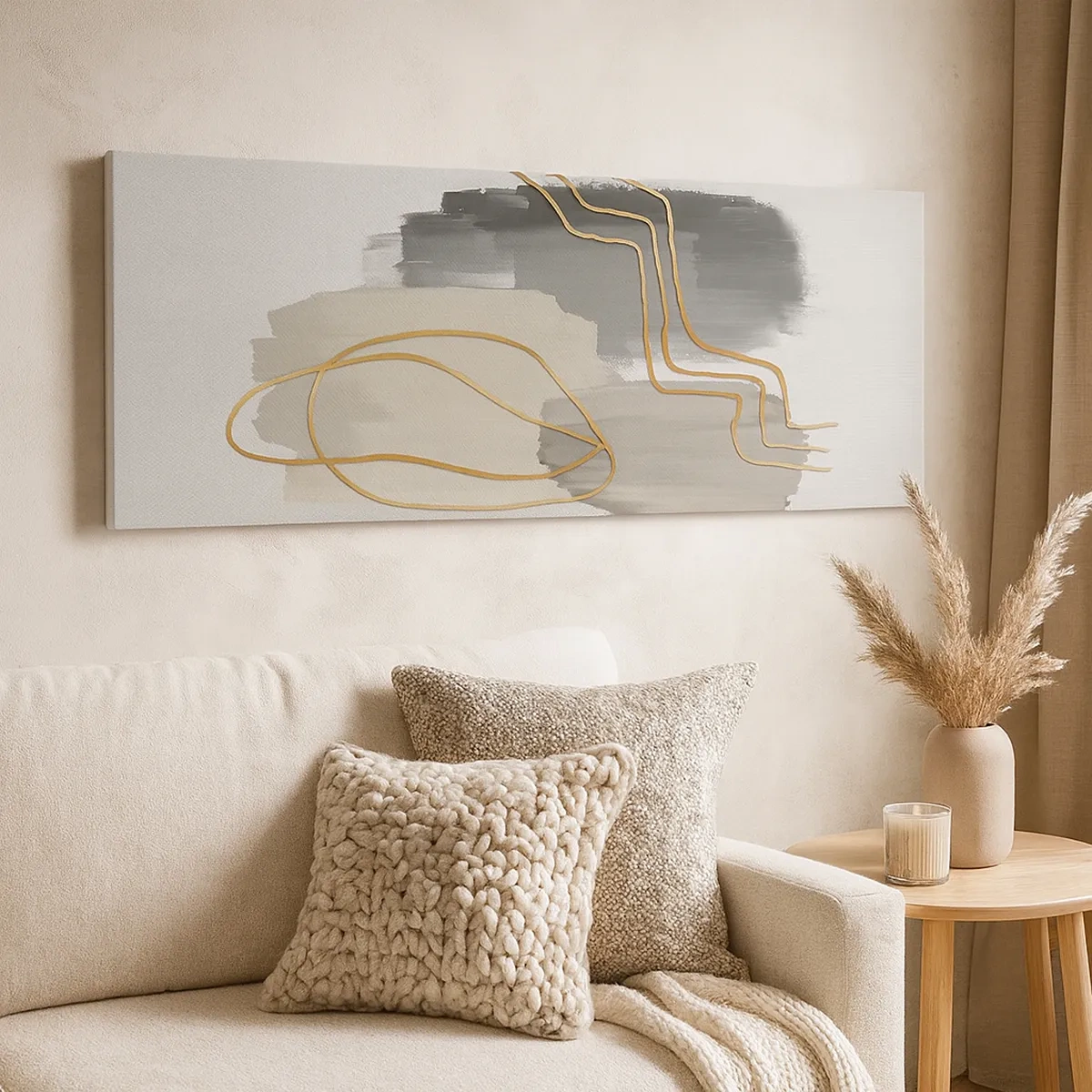 Vászonkép - Létezés és mozgás - 30x30 cm