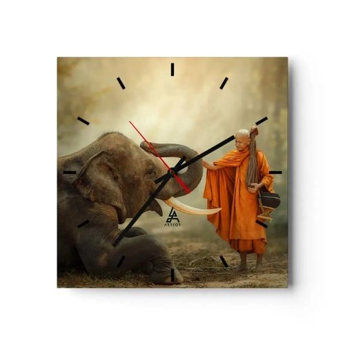 Falióra, Óra - Találkozás az utazáskor - 30x30 cm