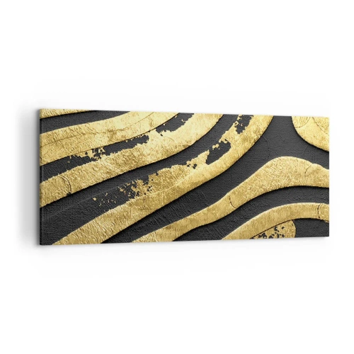 Vászonkép - Minden folyik - 120x50 cm