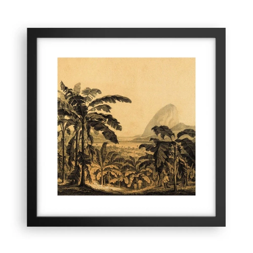 Poszter fehér keretben - Gyarmati klímában - 30x30 cm