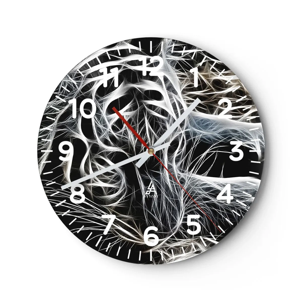 Falióra, Óra - Tanulmány a macska könnyedségéről - 30x30 cm