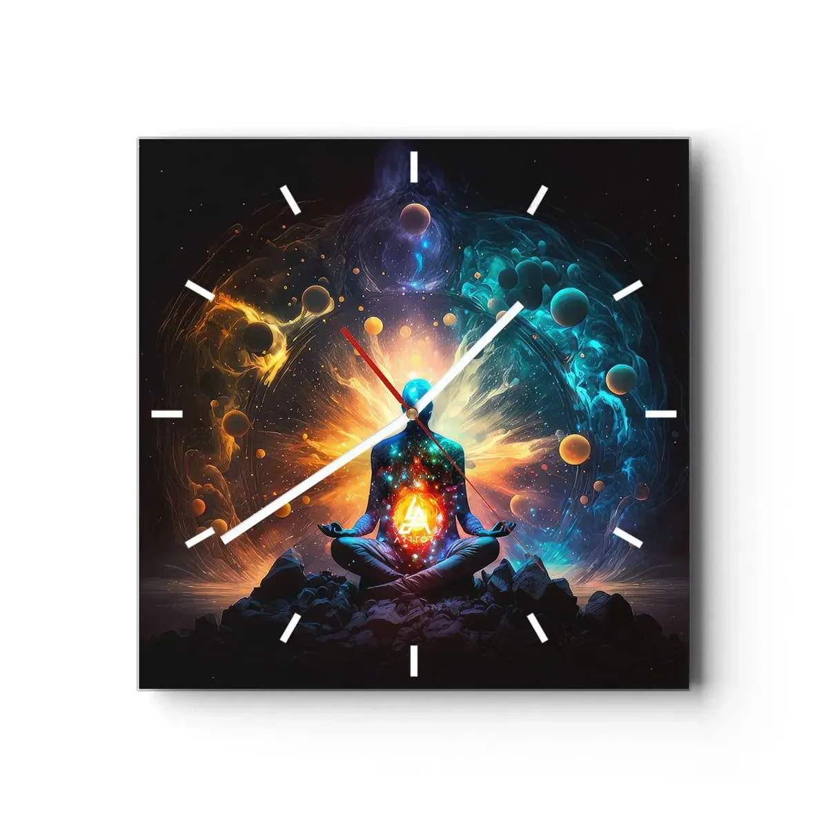 Falióra, Óra - Kozmikus nyugalom - 30x30 cm