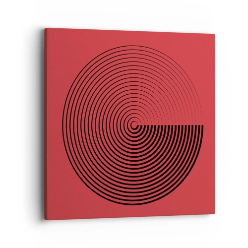Vászonkép - Körkörös mozgás - 40x40 cm