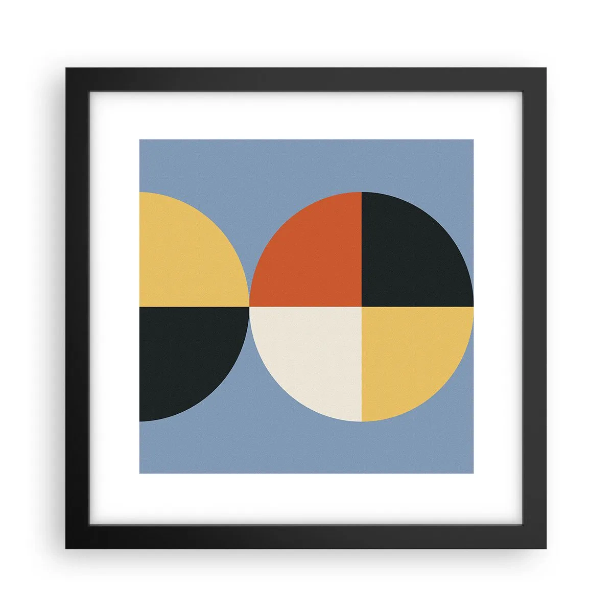 Poszter fehér keretben - Nézd és számolj - 30x30 cm