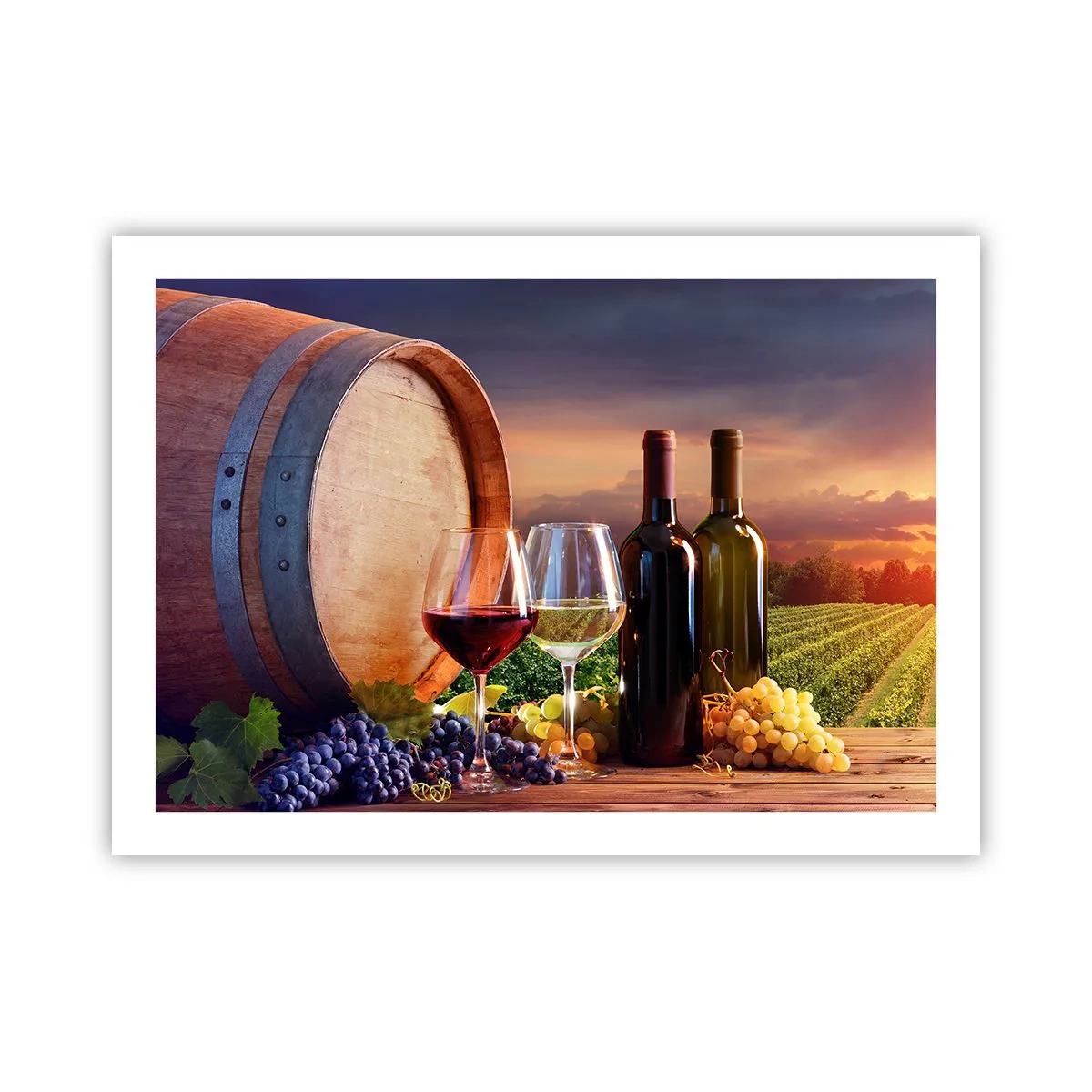 Poszter - Az életnek itt íze van - 70x50 cm