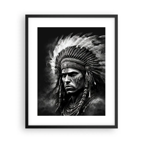 Poszter fehér keretben - Vezér és harcos - 40x50 cm