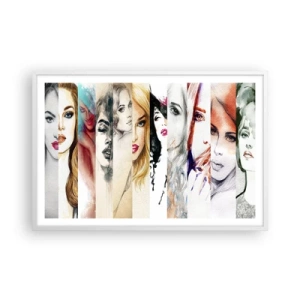 Poszter fekete keretben - És ez mindig TE  - 91x61 cm