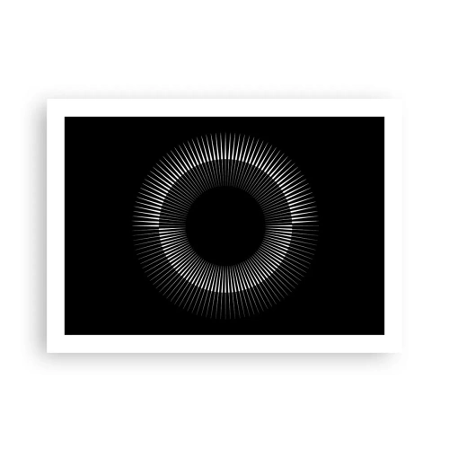 Poszter - Fekete Nap - 70x50 cm