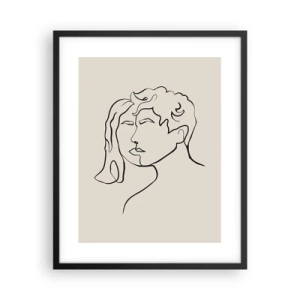 Poszter fehér keretben - És egységgé vált - 40x50 cm