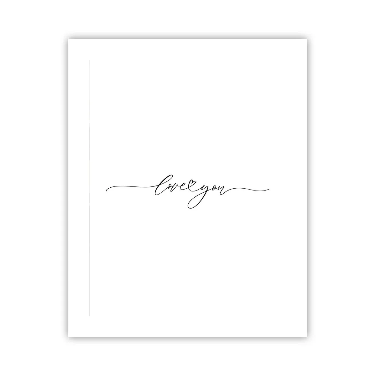 Poszter - Fekete fehéren - 40x50 cm