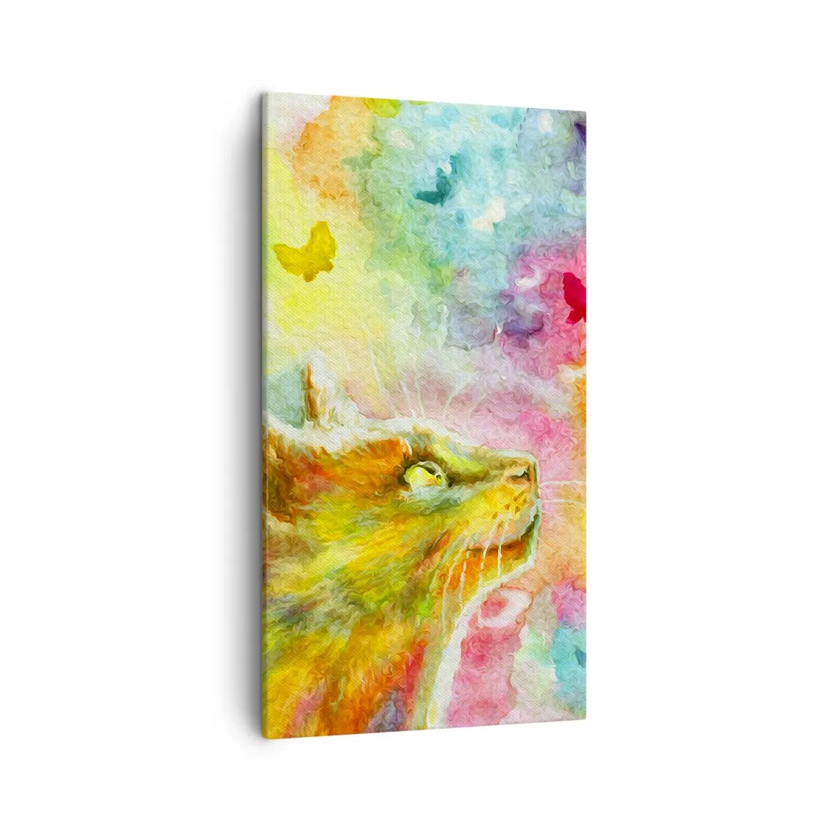 Vászonkép - Baju-baju a macskaparadicsomban - 45x80 cm