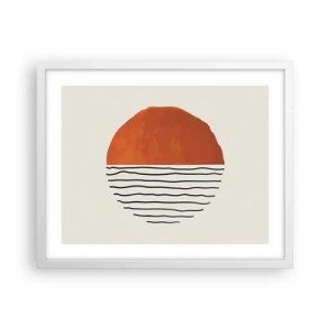 Poszter fekete keretben - Japán hangulatban - 50x40 cm