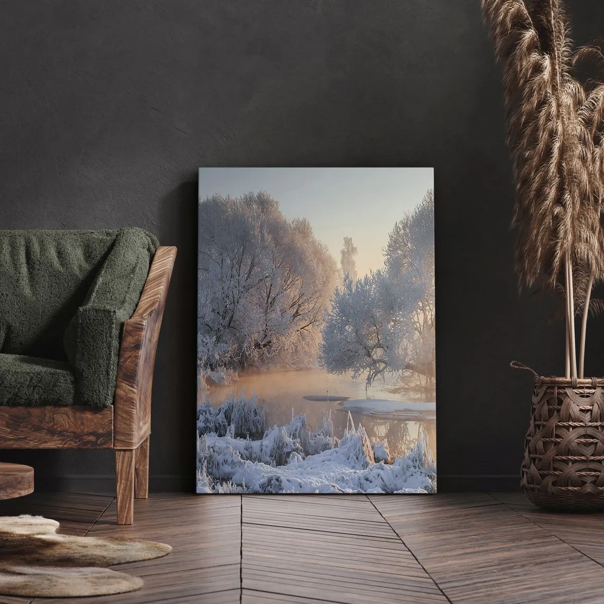 Vászonkép - A napos kristályban minden ragyog - 50x70 cm