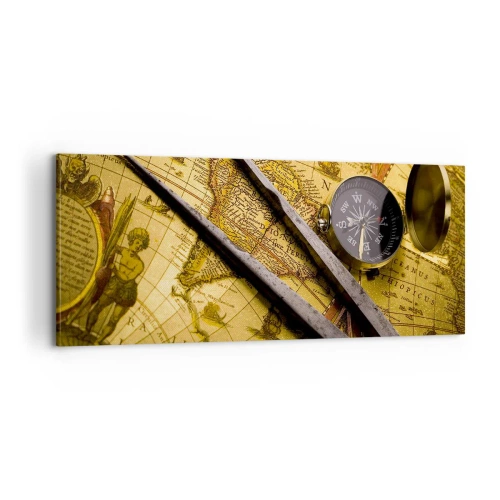 Vászonkép - Hol vannak ezek a kincsek? - 100x40 cm