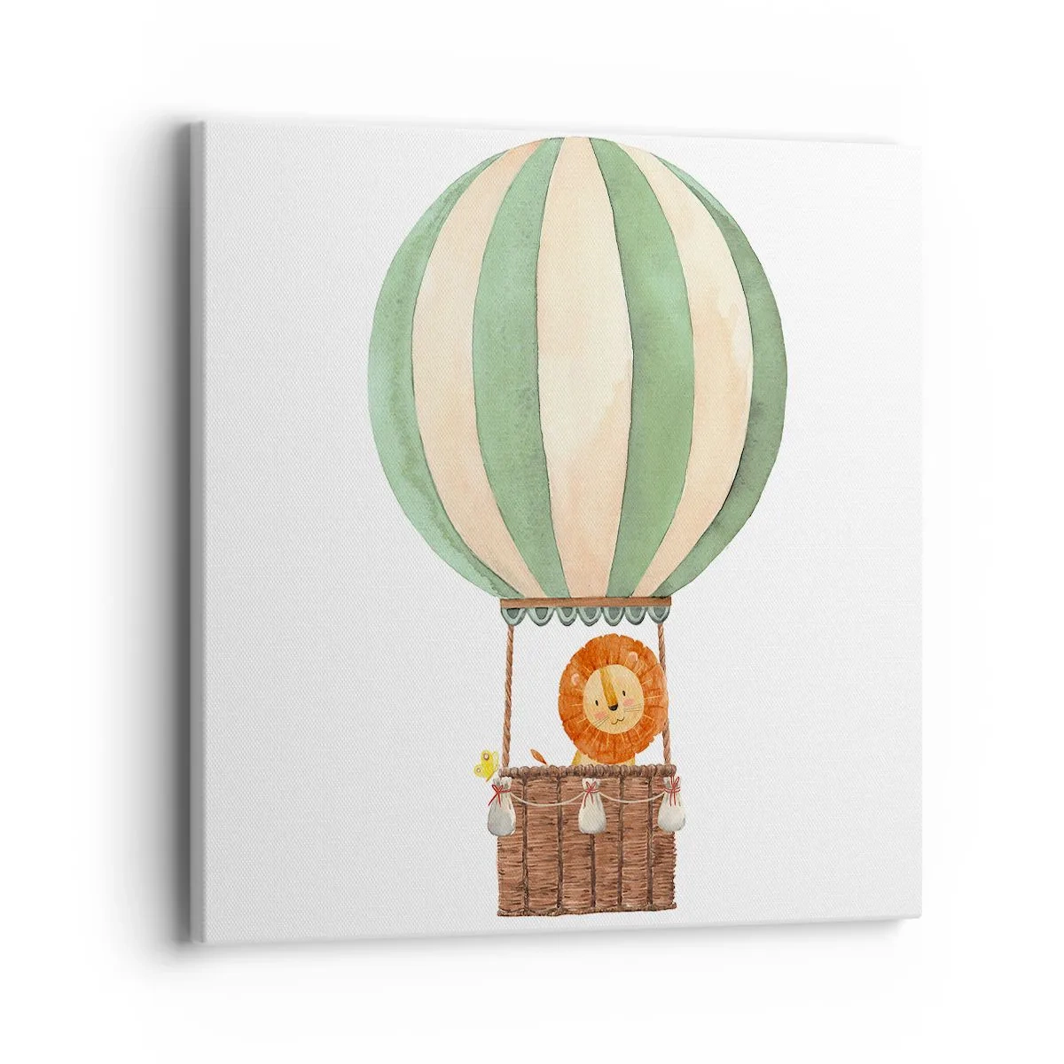 Vászonkép - Leon utazásai - 40x40 cm