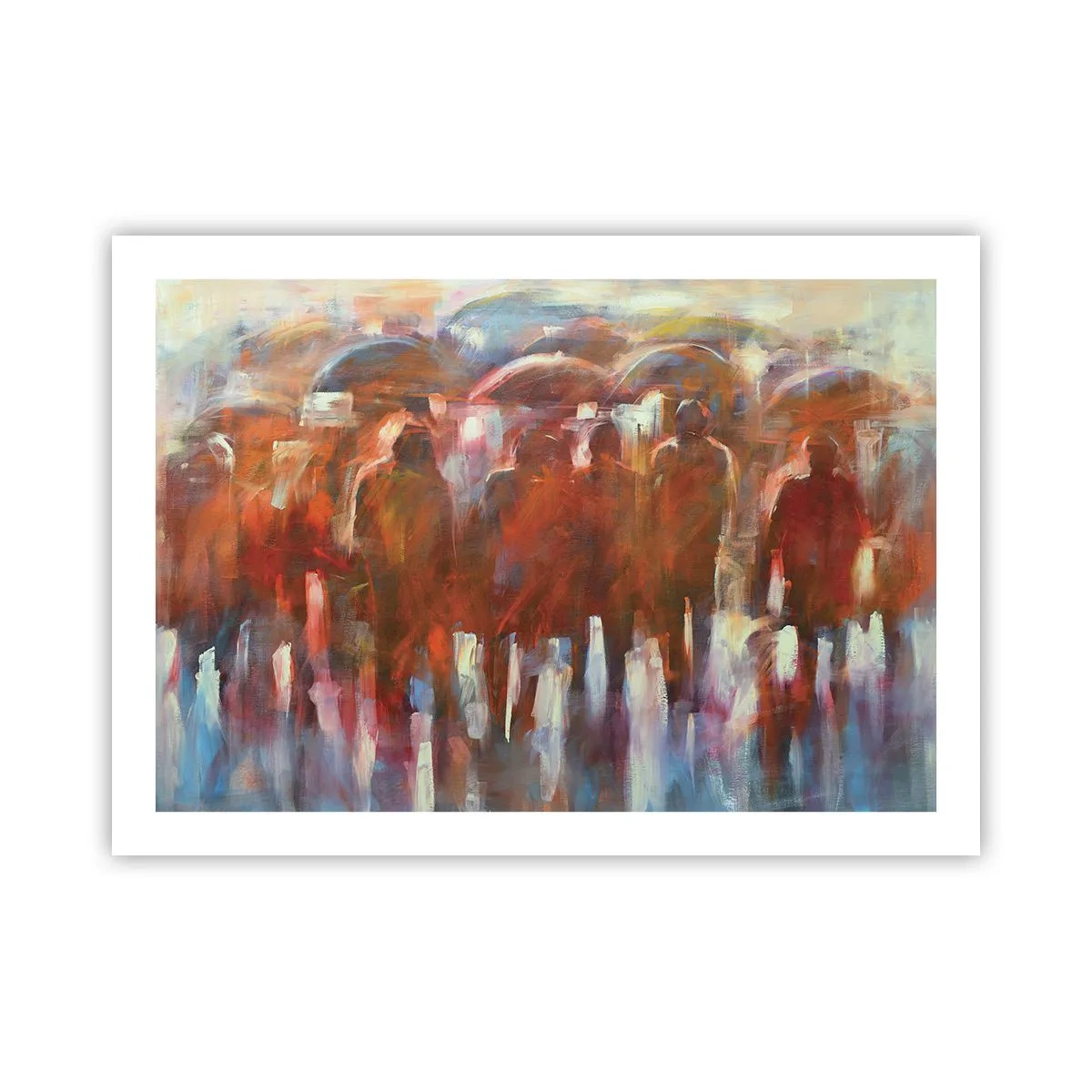 Poszter - Egyenlőek esőben és ködben - 70x50 cm