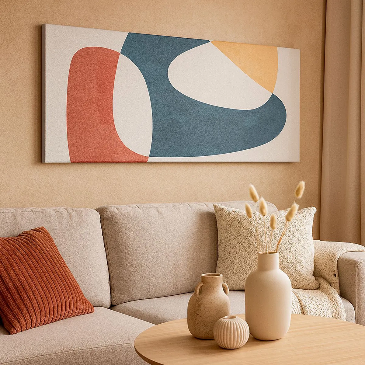 Vászonkép - Befolyások és metamorfózisok - 100x40 cm