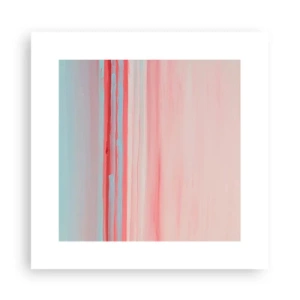 Poszter - Absztrakció hajnalban - 30x30 cm
