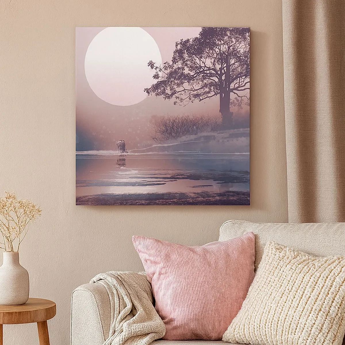 Vászonkép - Éjszakai csodák - 30x30 cm