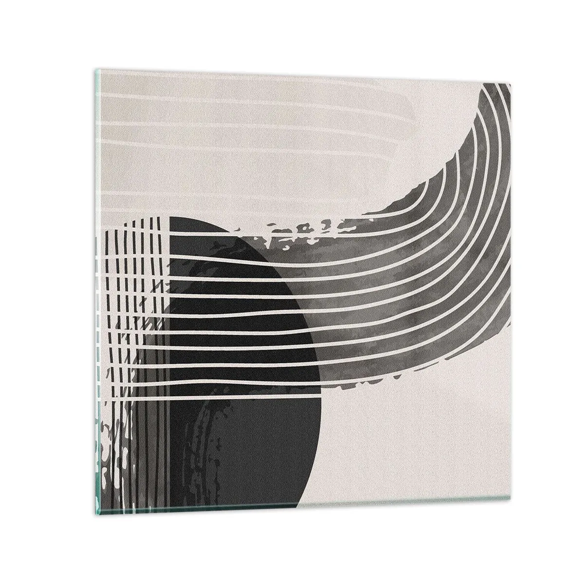 Üveg kép - Oda és vissza - 60x60 cm