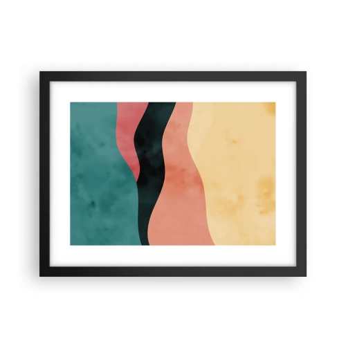 Poszter fehér keretben - Megfelelő összeegyeztethetetlenség - 40x30 cm