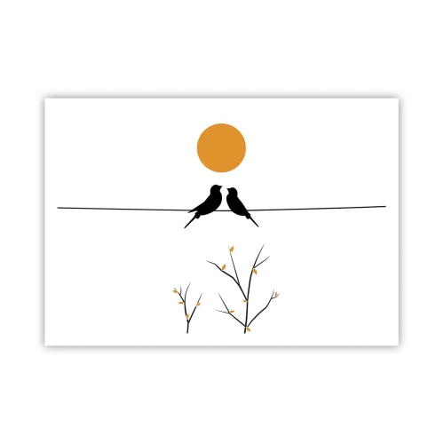 Poszter - Fülemüle este - 100x70 cm