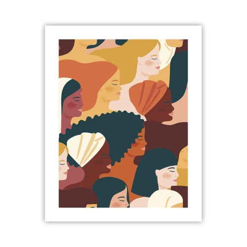 Poszter - Csak a nőiesség - 40x50 cm