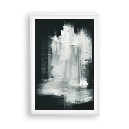Poszter fekete keretben - Függőlegből és vízszintből szőtt - 61x91 cm