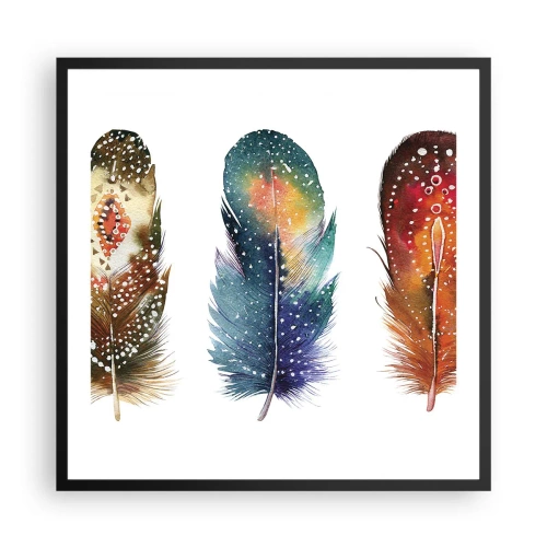 Poszter fehér keretben - Rítusok, szertartások, titkok - 60x60 cm