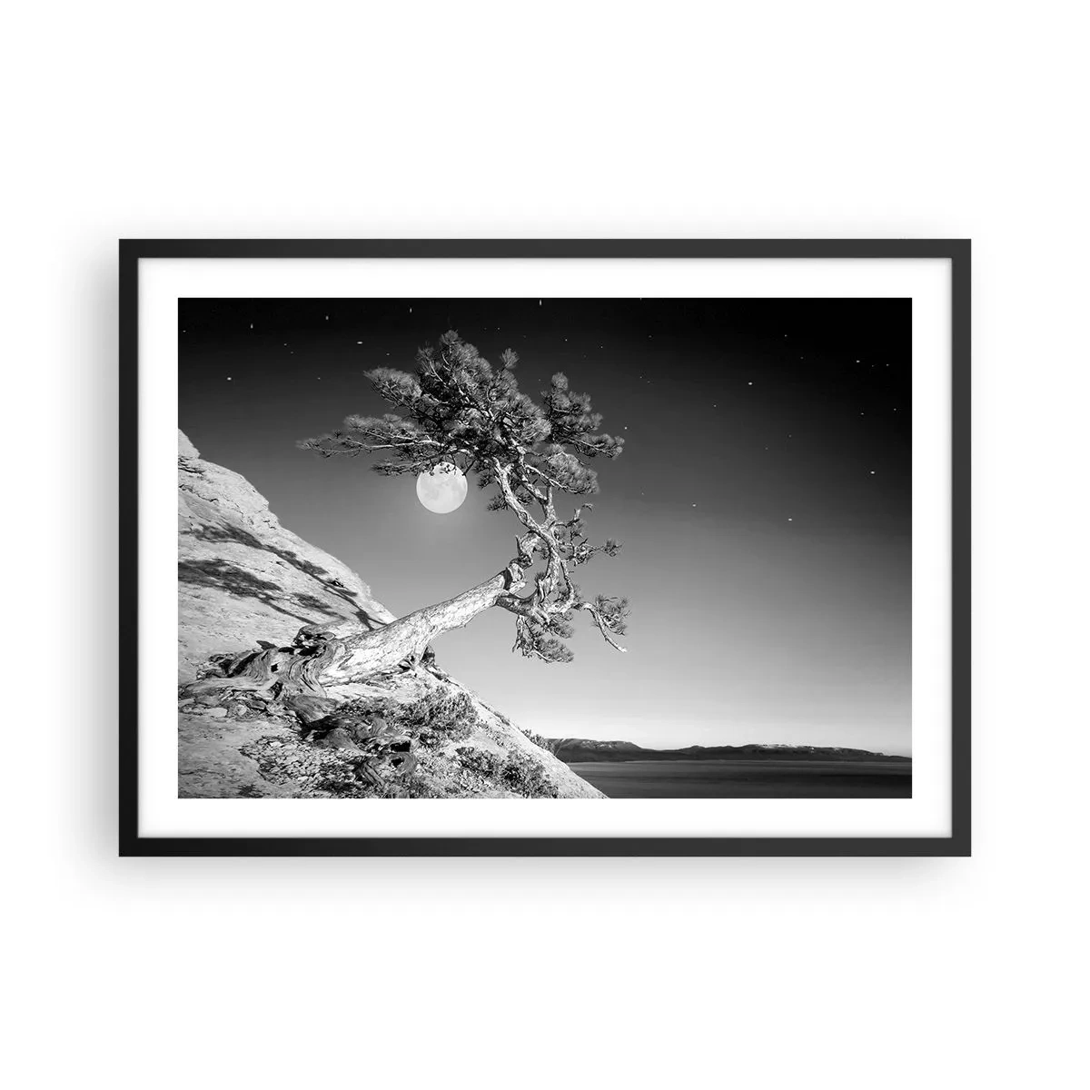 Poszter fehér keretben - Győztes harcos - 70x50 cm