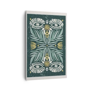 Vászonkép - Mint egy népi kivágás - 80x120 cm