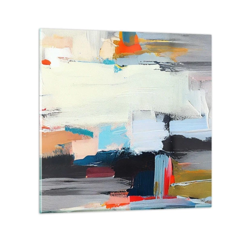 Üveg kép - Van rá módszer? - 40x40 cm