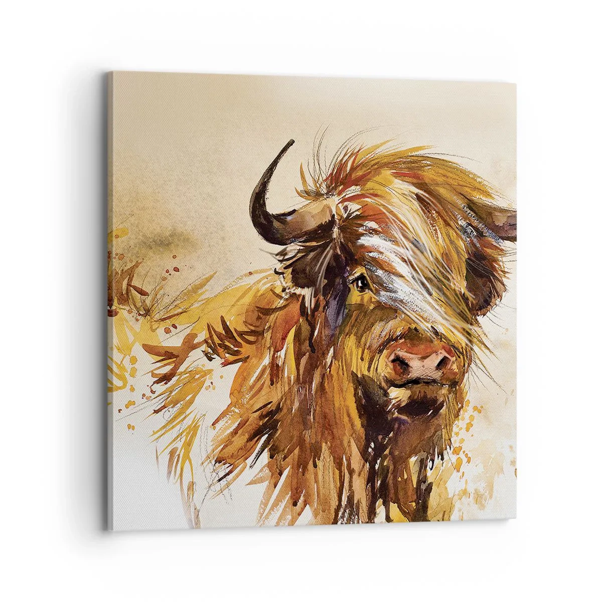 Vászonkép - A vadász büszkesége - 70x70 cm