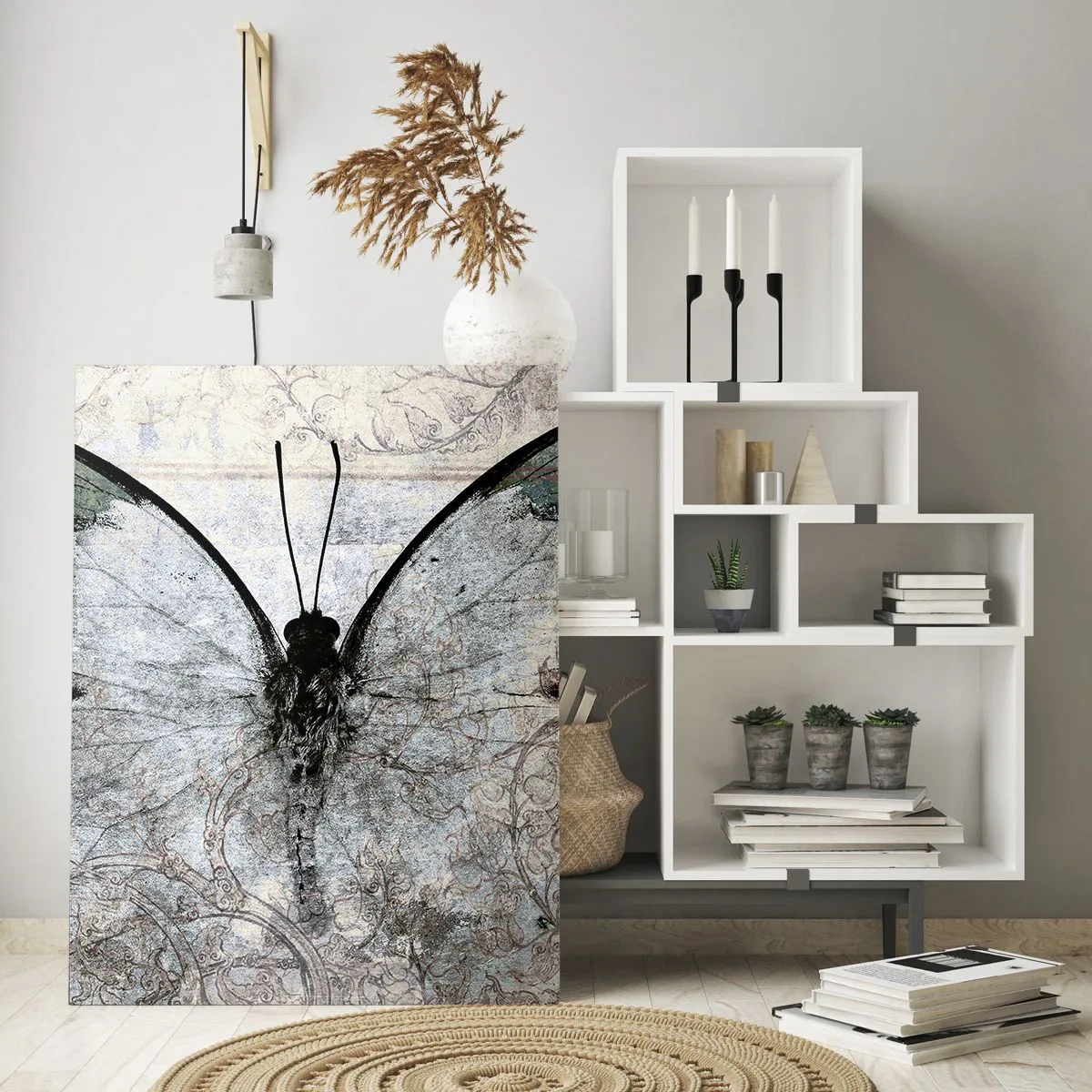 Üveg kép - Szecessziós stílusban - 80x120 cm