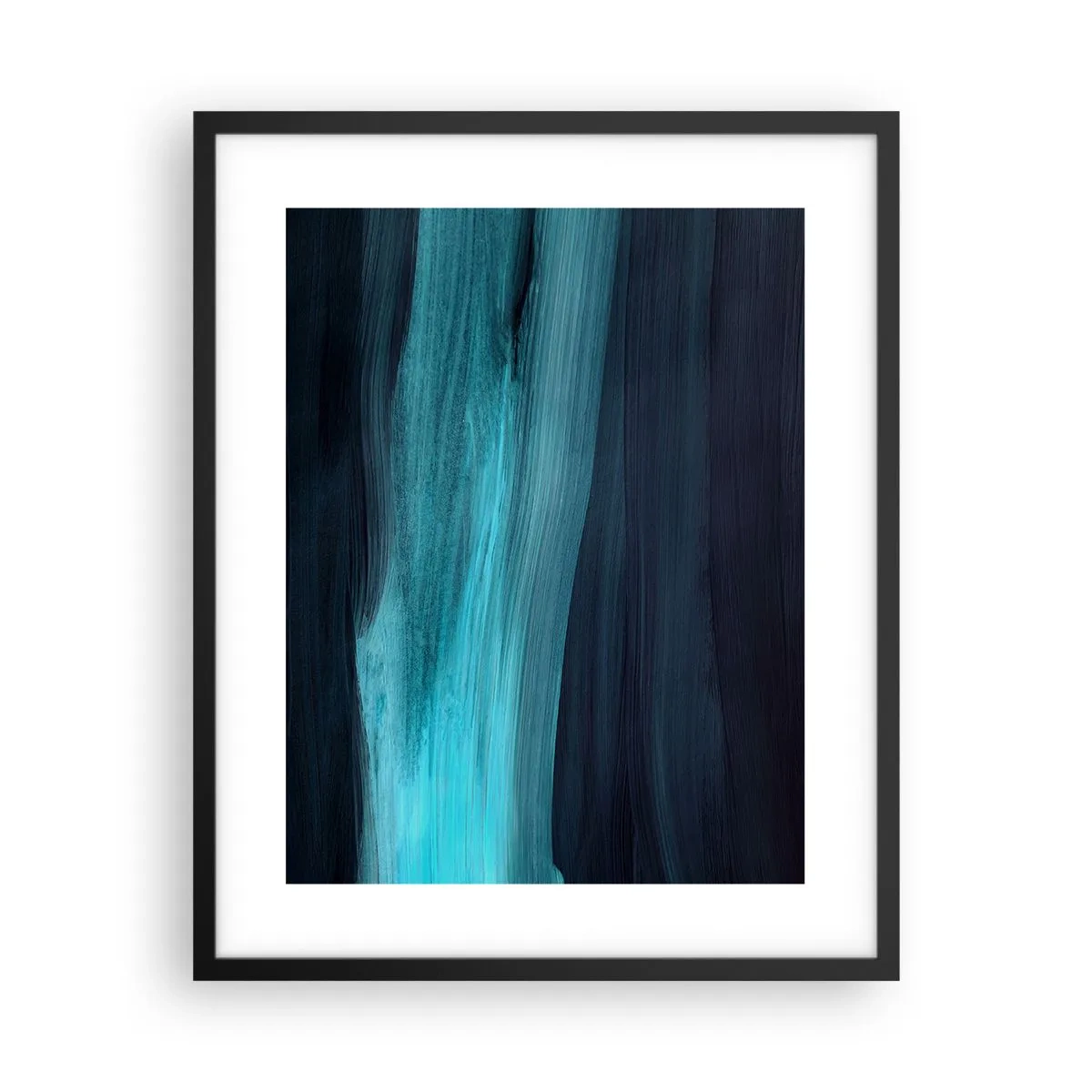 Poszter fehér keretben - Ússz az árral - 40x50 cm