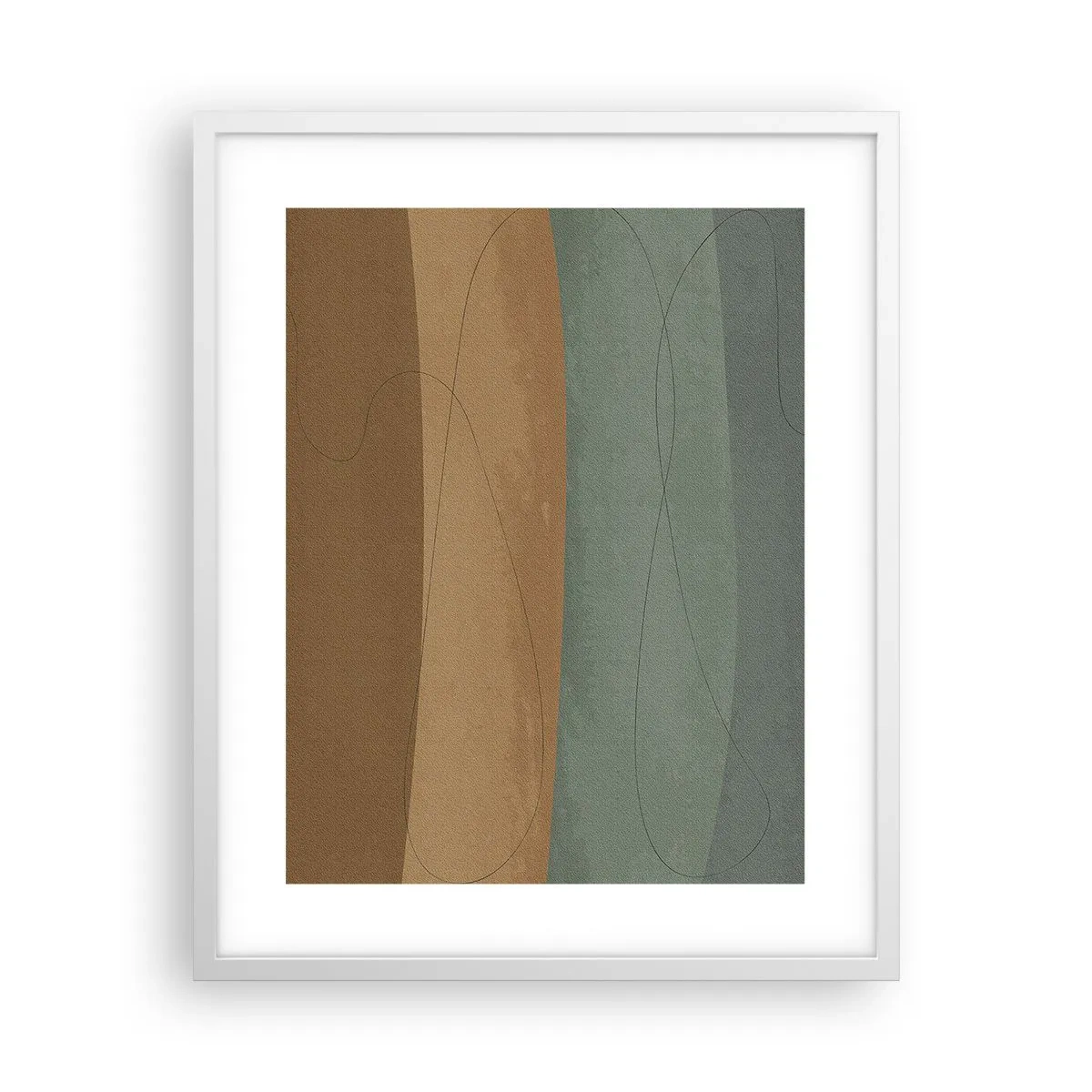 Poszter fekete keretben - Vízszintes kompozíció - 40x50 cm