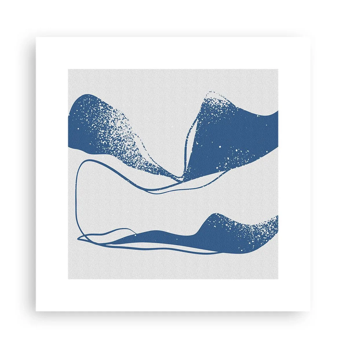 Poszter - Szárnyas absztrakció - 30x30 cm