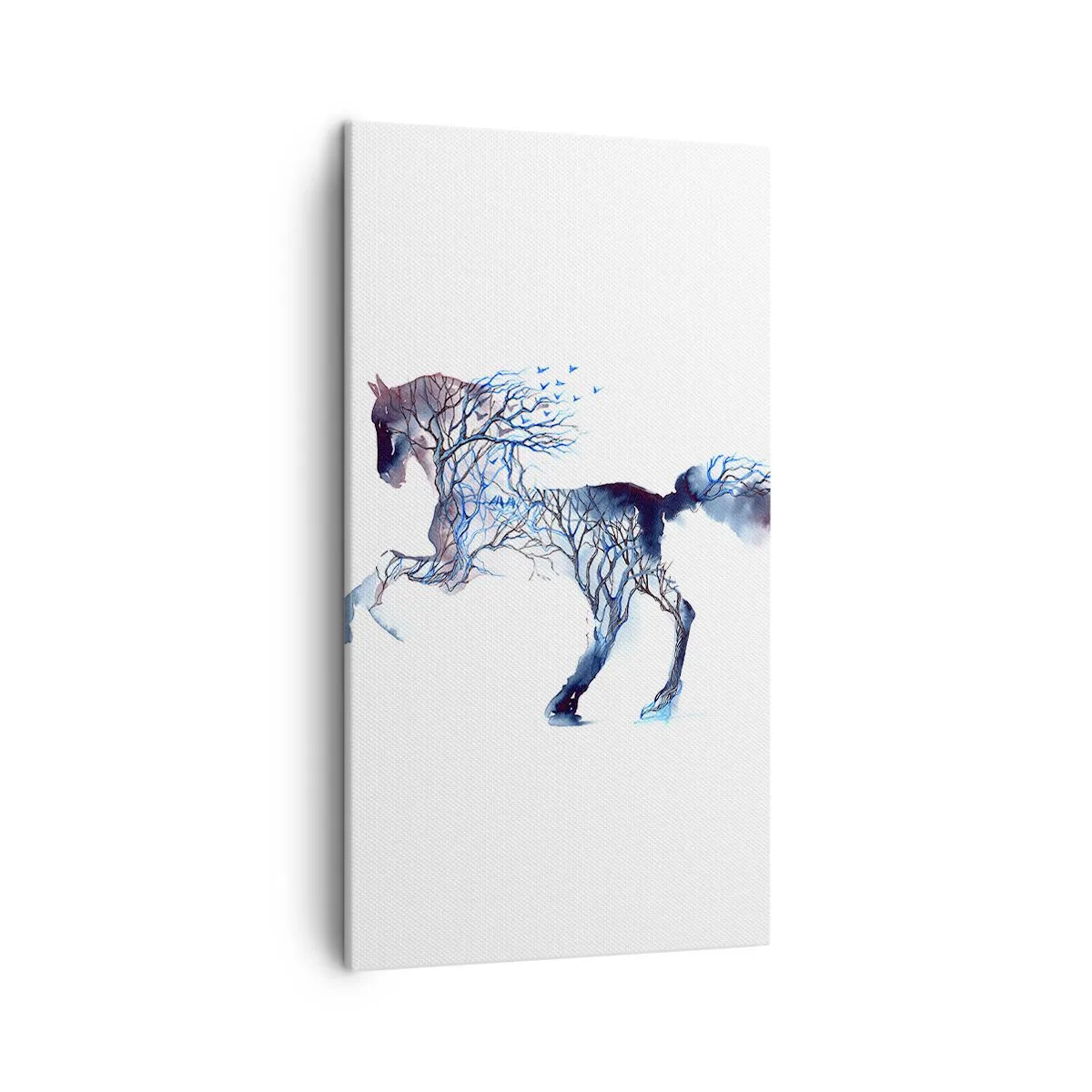 Vászonkép - Mintha az erdő megmozdult volna - 45x80 cm