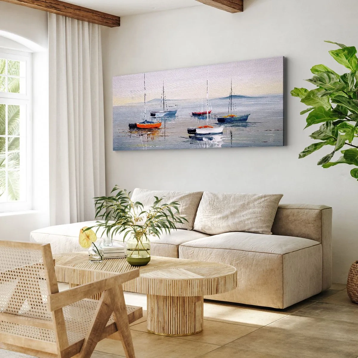Vászonkép - Jól megérdemelt pihenés - 100x40 cm