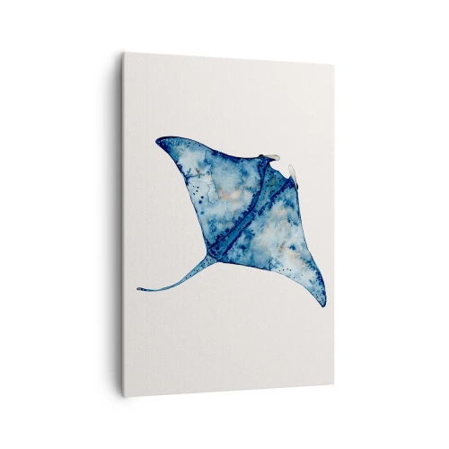 Vászonkép - Élet kékben - 70x100 cm