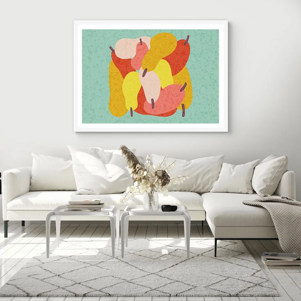 Poszter fekete keretben - Ízlelgetni a nyári napot - 100x70 cm